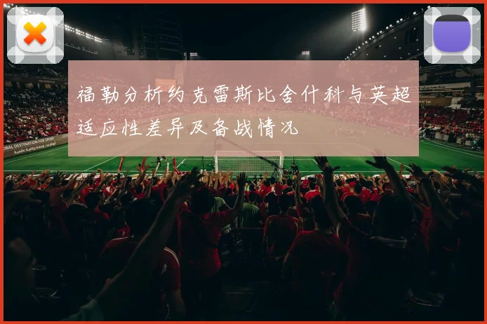 福勒分析约克雷斯比舍什科与英超适应性差异及备战情况